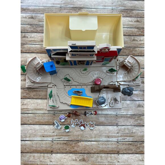 Disney Parks Pixar Toy Story Andy's Toy Chest Mini Playset Old West Roundup - Picture 8 of 16